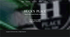 Desktop Screenshot of hucksplace.com